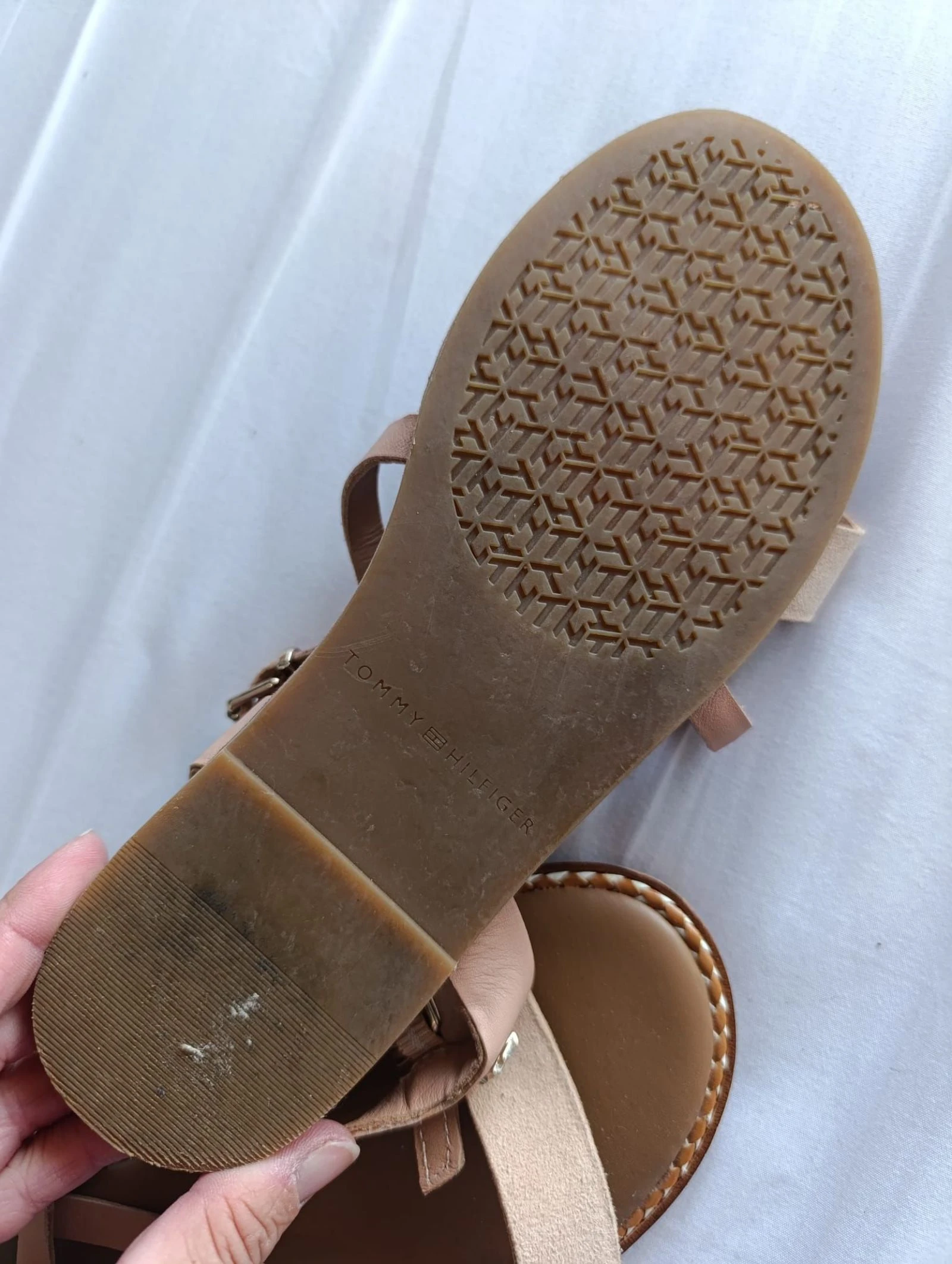 Tommy Hilfiger suede effect sandals women size 37 – photo 2